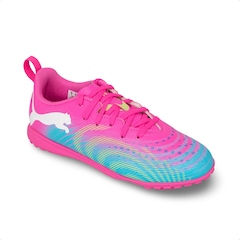Chuteira de Society Future 9 Play Puma Infantil - Foto 2