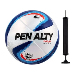 Kit Bola Futsal Penalty Max 1000 XXIV + Bomba de Ar - Foto 1