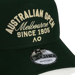 Boné Adulto New Era 9forty Australian Open 26 Core Script - Foto 3