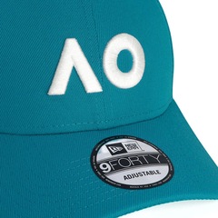 Boné Adulto New Era 9Forty Australian Open 26 Core Aba Curva - Foto 3