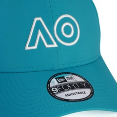 Boné Adulto New Era 9Forty Australian Open 26 Branded Core Performance Aba Curva - Foto 3