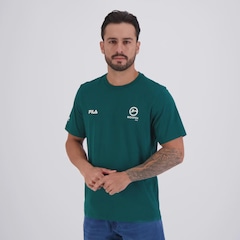 Camiseta Fila Regular Premium Rio Open 26 Masculina - Foto 3