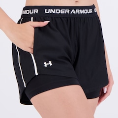 Short Under Armour Tech Play Up 2 em 1 Feminino - Foto 2