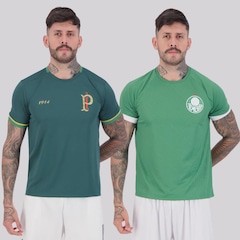 Camisa do Palmeiras Energy e Stream Masculina - 2 Unidades - Foto 1