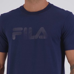 Camiseta Fila Regular Letter Premium IV Masculina - Foto 5