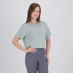 Camiseta Cropped Adidas PGR G T Feminina - Foto 2