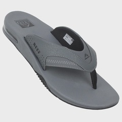 Chinelo Reef Mick Fanning Gray Black - Masculino - Foto 2
