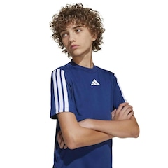 Camiseta Essentials Três Listras adidas infantil - Foto 4