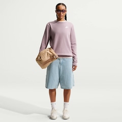 Blusão Nike Sportswear Club Fleece Crew Feminino - Foto 4