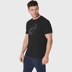 Camiseta ASICS Spiral Logo Graphic Masculino - Foto 2