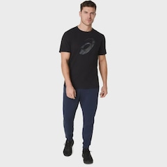 Camiseta ASICS Spiral Logo Graphic Masculino - Foto 6