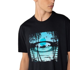 Camiseta Oakley Sunset Lines SM25 Masculina - Foto 3
