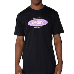 Camiseta Oakley Sun Flower Quick Dry SM25 Masculina - Foto 1