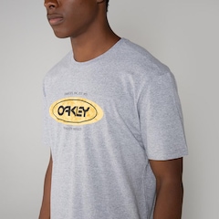 Camiseta Oakley Sun Flower Quick Dry SM25 Masculina - Foto 3