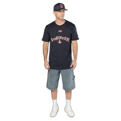 Camiseta New Era Regular Boston Red Sox MLB Hyperfly Masculina - Foto 2