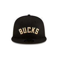 Boné New Era 59FIFTY Milwaukee Bucks NBA Masculino - Foto 2