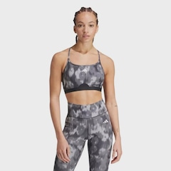 Top adidas Flower Aeroreact Essentials Feminino - Foto 1
