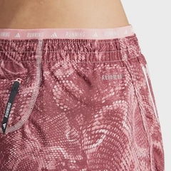 Shorts adidas Own The Run Excite Estampado Feminino - Foto 4