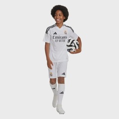 Shorts Real Madrid I 24/25 adidas Infantil - Foto 4