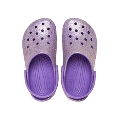 Sandália Crocs Classic Fantasy Glitter Clog K - Infantil - Foto 5