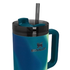Copo Térmico Stanley Quencher 1,18L Coastal Teal Motion New Frequency - Foto 2