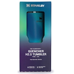 Copo Térmico Stanley Quencher 1,18L Coastal Teal Motion New Frequency - Foto 5