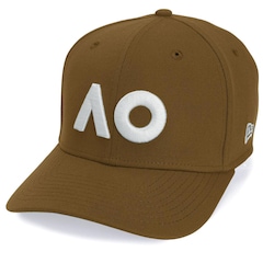 Boné Adulto New Era 9seventy Stretch Snap Australian Open 26 Aba Curva - Foto 1