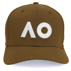 Boné Adulto New Era 9seventy Stretch Snap Australian Open 26 Aba Curva - Foto 2