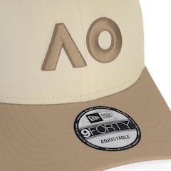 Boné Adulto New Era 9forty Australian Open 26 Branded Core Aba Curva - Foto 3