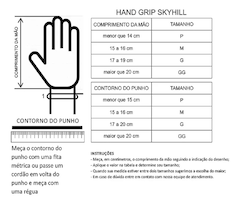 Hand Grip Tartan 2.5 Skyhill Luva Para Cross Training - Modelo Exclusivo - Foto 6