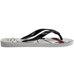 Chinelo Havaianas Top Marvel Logomania Infantil - Foto 3