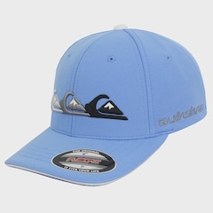 Boné Aba Curva Quiksilver Emb Three Logo Regata Importado - Masculino - Foto 1
