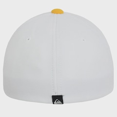 Boné Aba Curva Quiksilver Emb Three Logo White Importado - Masculino - Foto 4