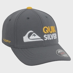 Boné Aba Curva Quiksilver Emb Omni Surf Dark Grey Importado - Masculino - Foto 3