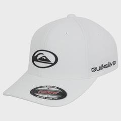 Boné Aba Curva Quiksilver Domed Logo Checker Masculino - Foto 1