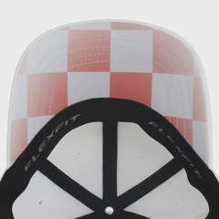 Boné Aba Curva Quiksilver Domed Logo Checker Masculino - Foto 4
