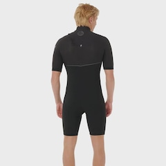 Short John Rip Curl E-Bomb 2/2mm Zip Free Black Importado - Masculino - Foto 5