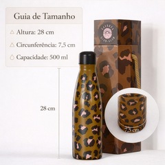 Garrafa Térmica Farm Glub Glub Viajante Safari 500ml - Foto 5