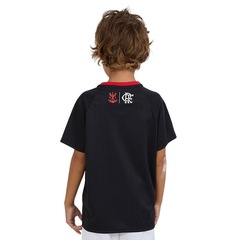 Camisa Braziline Flamengo Disparar Infantil - Foto 2