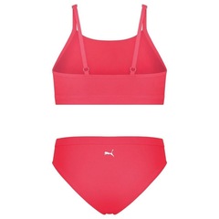 Conjunto Biquíni Puma Top Calcinha Swim Infantil - Foto 2