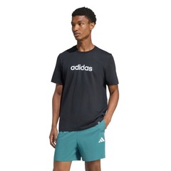 Camiseta Adidas Essentials Big Logo Linear Single Masculina - Foto 1