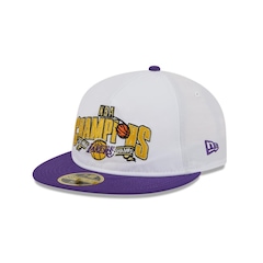 Boné New Era 59FIFTY RETRO CROWN Los Angeles Lakers NBA Masculino - Foto 1
