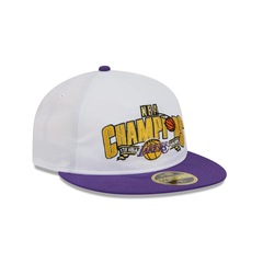 Boné New Era 59FIFTY RETRO CROWN Los Angeles Lakers NBA Masculino - Foto 3