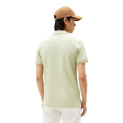 Camisa Polo Tommy Hilfiger Tipped Slim Fit Masculina - Foto 2