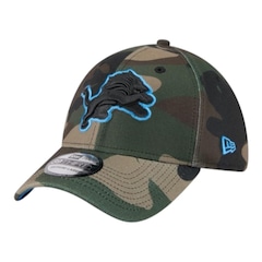 Boné New Era 3930 Detroit Lions Salute Service Masculino - Foto 1