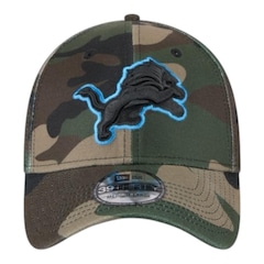 Boné New Era 3930 Detroit Lions Salute Service Masculino - Foto 3