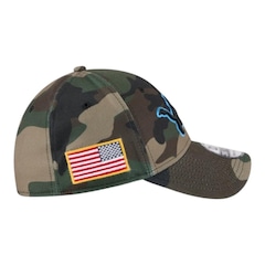 Boné New Era 3930 Detroit Lions Salute Service Masculino - Foto 5
