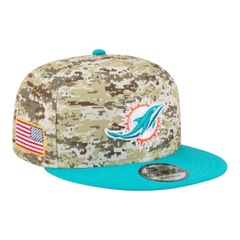 Boné New Era 950 Miami Dolphins Salute Service Masculino - Foto 4