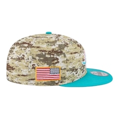 Boné New Era 950 Miami Dolphins Salute Service Masculino - Foto 6