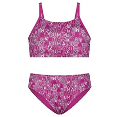 Conjunto Biquíni Puma Top e Calcinha Swim Infantil - Foto 1